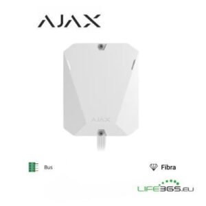 Ajax Superior MultiTransmitter Fibra white - Modulo cablato per integrare rilev