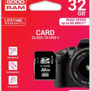 GoodRAM Scheda SD 32GB SDHC - retail blister - S1A0-0320R12