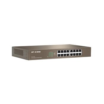 IP-COM Switch Gigabit - 16 porte (Rack/Desktop) | G1016D