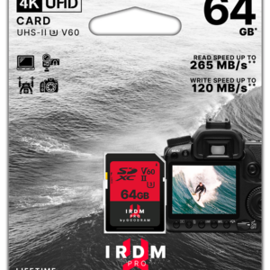 GoodRAM Scheda SD 64GB UHS II V60 - retail blister - IRP-S6B0-0640R12