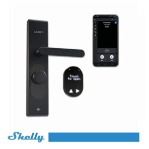 Shelly Loqed Smart Lock Black - Serratura Intelligente Touch